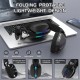 Ігрова гарнітура (геймерські навушники) Attack Shark L90 Wireless чорна, 3 режими