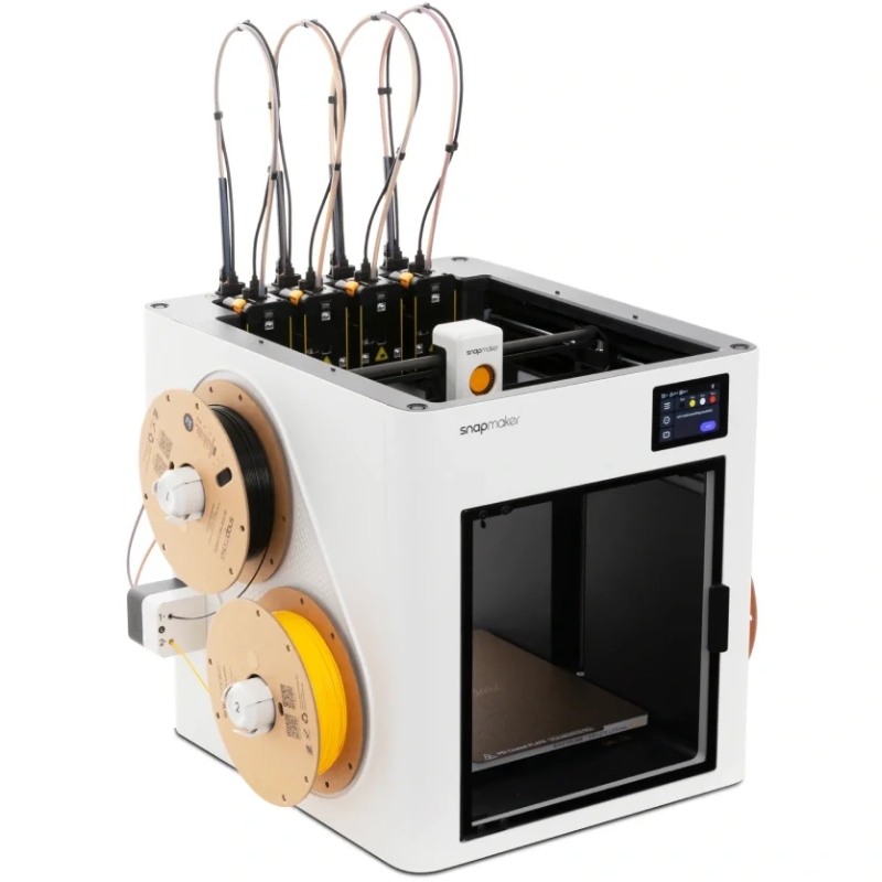 3D-принтер (принтер для 3D-печати) Snapmaker U1 FDM 270×270×270 мм, 4 головки, белый 3D-принтер (принтер для 3D-печати) Snapmaker U1 FDM 270×270×270 мм, 4 головки, белый