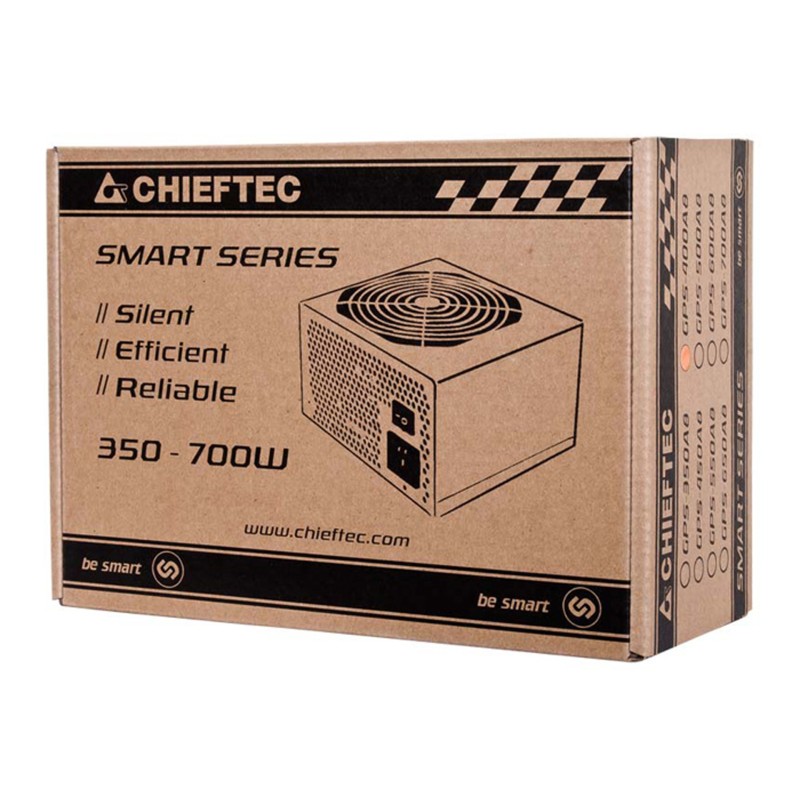 Блок питания (источник питания) Chieftec GPS-500A8 500 Вт Блок питания (источник питания) Chieftec GPS-500A8 500 Вт