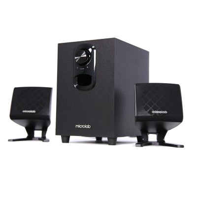 Колонки для комп'ютера (акустична система) Microlab M-108 2.1, чорні