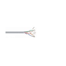 Кабель витой пары (сетевой кабель) Fibrain Cat-5e PVC, серый, пометрово