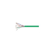 Кабель UTP (витая пара) Fibrain Cat-5e LSZH, зелёный, пометрово