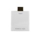 Переходник HDMI на VGA (адаптер) China с аудиоинтерфейсом, белый Переходник HDMI на VGA (адаптер) China с аудиоинтерфейсом, белый