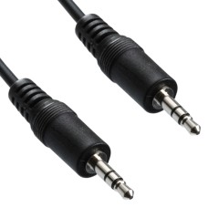 Аудиокабель AUX (AUX-кабель) China TRS M/M 1,5 м чёрный