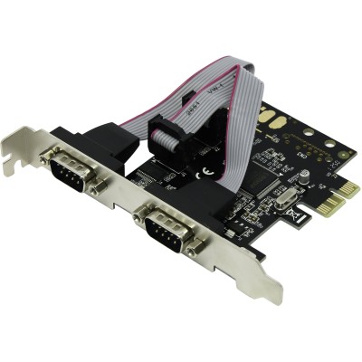 Контролер PCI-E (карта розширення) China Moschip 9922, 2xCOM RS232
