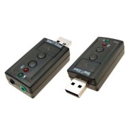 Внешняя звуковая карта (USB аудиоадаптер) China Virtual 7.1 Channel