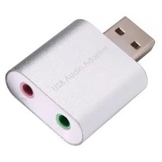 Звукова карта USB (зовнішній аудіоадаптер) China 2.0