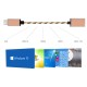 Переходник USB Type-C (OTG-кабель) China 0,2 м, оплётка