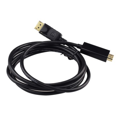 Кабель DisplayPort HDMI (відеокабель) China 3 м чорний