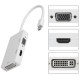 Перехідник mini DisplayPort (адаптер) China HDMI/VGA/DVI, FHD 1080p