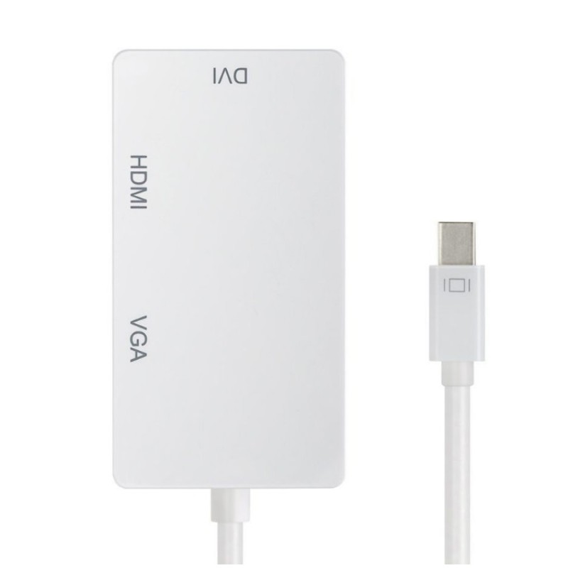 Перехідник mini DisplayPort (адаптер) China HDMI/VGA/DVI, FHD 1080p Перехідник mini DisplayPort (адаптер) China HDMI/VGA/DVI, FHD 1080p