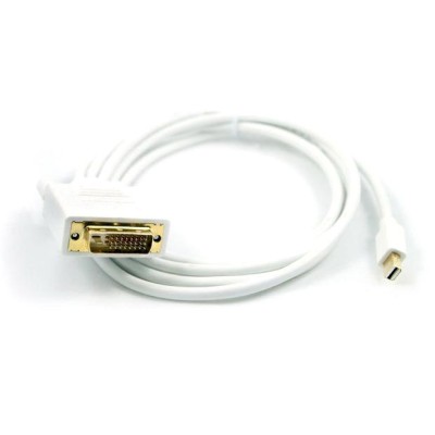 Кабель Mini DisplayPort — DVI (переходник) China 1,8 м белый