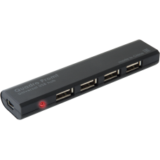 USB-хаб (розгалужувач USB) Defender 4×USB 2.0, чорний