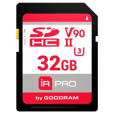 Карта пам’яті (SD-карта) GoodRAM IRDM PRO SDXC 32 ГБ V90