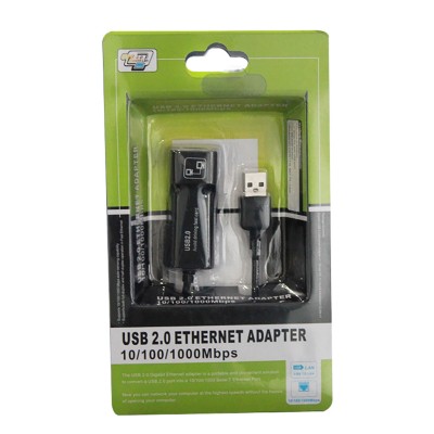Адаптер USB–Ethernet (перехідник) China RTL 100 Мбіт/с