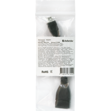 OTG-перехідник (адаптер) Defender micro USB M — USB AF, 8 см