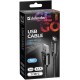 Кабель USB (USB-провід) Defender 09-03T PRO 1 м, чорний