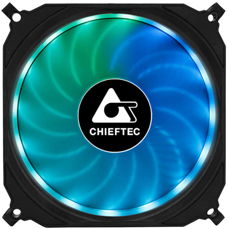 Вентиляторы для корпуса (корпусные вентиляторы) Chieftec Tornado CF-3012-RGB 3×120 мм