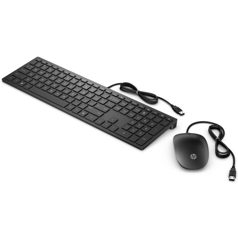 Комплект дротовий (клавіатура і миша) HP Pavilion 400 USB-A чорний
