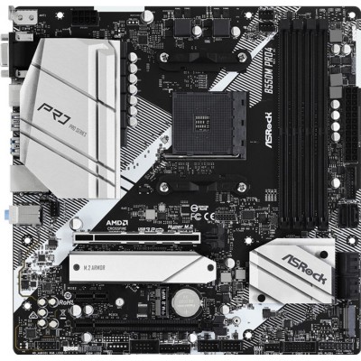 Материнська плата (системна плата) ASRock B550M Pro4 microATX, Socket AM4, DDR4
