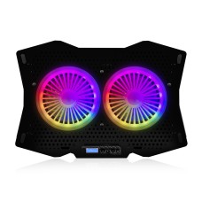 Підставка для ноутбука (охолоджувальна підставка) Modecom SILENT FAN MC-CF18 RGB до 18"