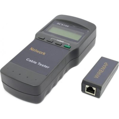Тестер кабелю (кабельний тестер) Kingda SC8108 до 350 м