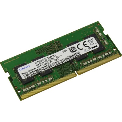 Оперативна пам’ять для ноутбука (модуль SO-DIMM) Samsung DDR4 4 ГБ 3200 МГц