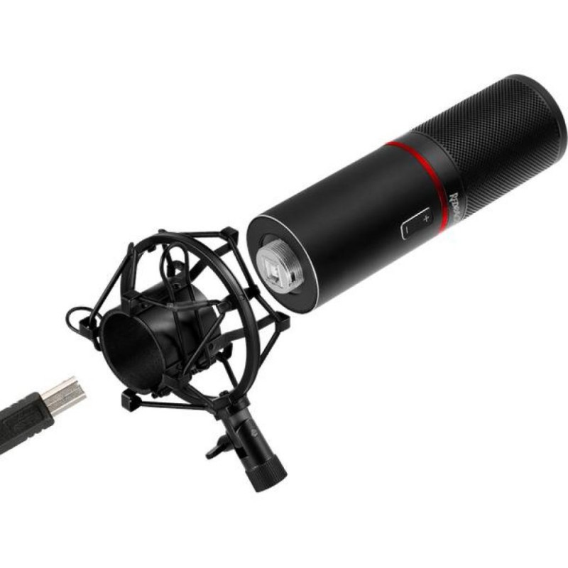 Микрофон для стримов (игровой микрофон) Redragon Blazar GM300 USB, кабель 1,8 м