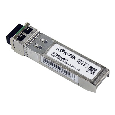 SFP-трансівер (оптичний модуль) MikroTik S-55DLC80D 1,25 Гбіт/с, 80 км