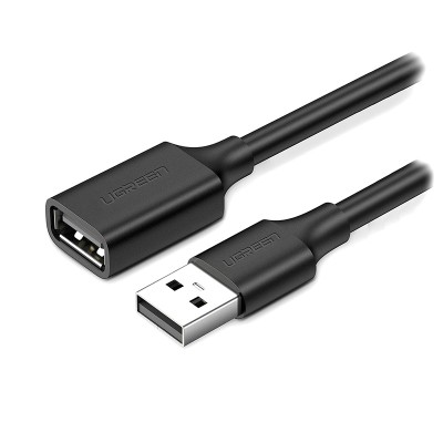 Кабель-подовжувач USB (USB-кабель-подовжувач) UGREEN US103 3 м, чорний