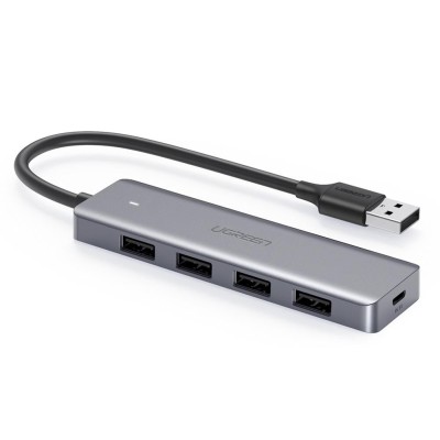 USB-хаб (концентратор) Ugreen CM219 4 порти USB 3.0, 15 см