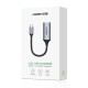 Переходник USB-C — HDMI (адаптер) UGREEN CM297 4K 60 Гц, серый