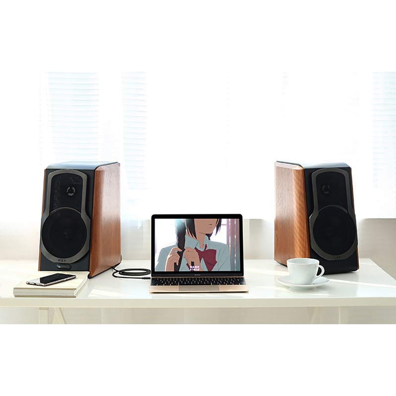 Аудиокабель (AUX-RCA) UGREEN AV102 3 м серый