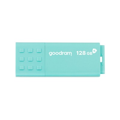 USB флеш-накопичувач (флешка) GoodRAM UME3 CARE Antibacterial 128 ГБ, бірюзовий