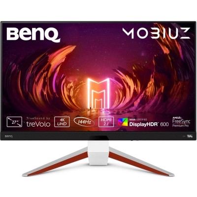 Ігровий монітор (дисплей) BenQ EX2710U 27″ 4K UHD, 144 Гц, білий