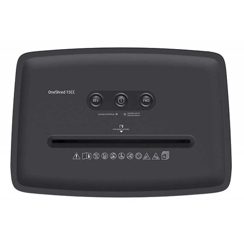Знищувач документів (шредер) HP OneShred 15CC 15 листів, 20 л