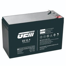 Акумуляторна батарея (акумулятор для ДБЖ) GEM Battery GS 12-9 12 В, 9 А·год