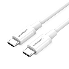 Кабель USB 2.0 Type-C—Type-C (кабель USB-C) UGREEN US264 2 м, 60W Білий