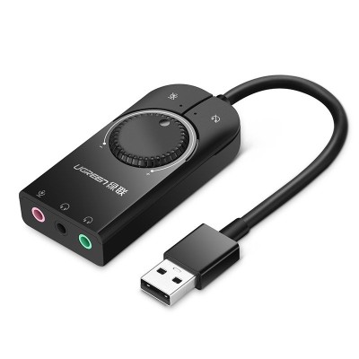 Звукова карта (USB-аудіоадаптер) Ugreen SSS1629 CM129 2.0