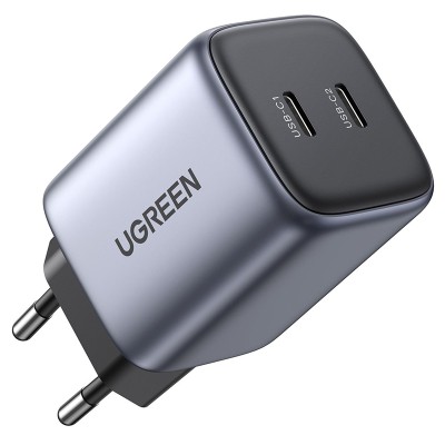 Зарядний пристрій (мережевий зарядний пристрій) Ugreen CD294 2xUSB-C 45 Вт Зарядний пристрій (мережевий зарядний пристрій) Ugreen CD294 2xUSB-C 45 Вт