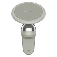 Автомобільне кріплення для смартфона (магнітний тримач) Baseus Magnetic кремово-біле