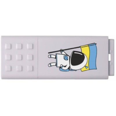 USB-флешка (флеш-накопичувач) GoodRAM UME3 128 ГБ, USB 3.2, біла
