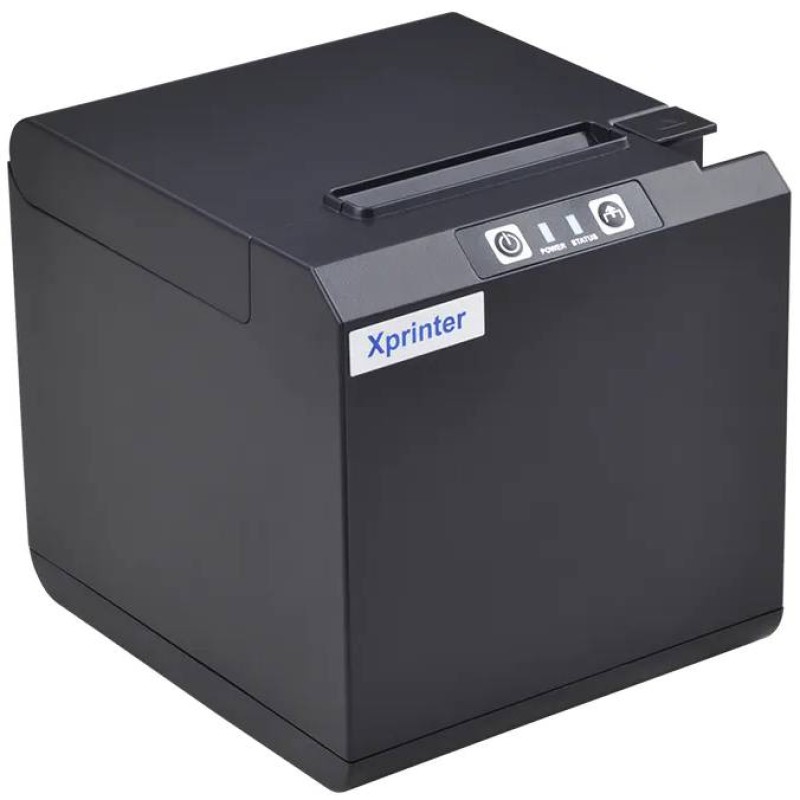 Принтер чеків (чековий принтер) Xprinter XP-58IIK 90 мм/с, чорний Принтер чеків (чековий принтер) Xprinter XP-58IIK 90 мм/с, чорний