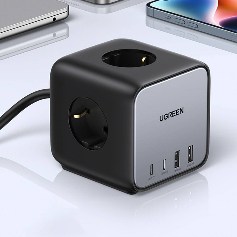 Зарядное устройство (сетевое зарядное устройство) Ugreen DigiNest Cube CD268 65 Вт