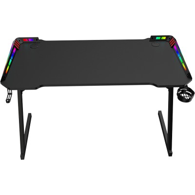 Ігровий стіл (геймерський стіл) XTRIKE ME DK-05 RGB-підсвічування, 110×60 см