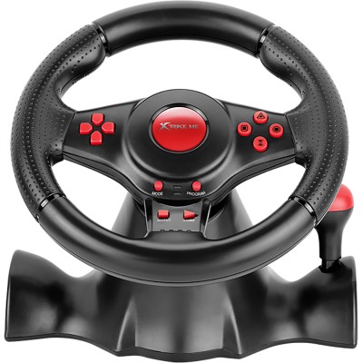 Ігрове кермо (гоночний контролер) XTRIKE ME GP-903 180°, 16 кнопок