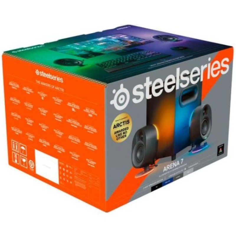 Акустическая система (колонки) SteelSeries Arena 7 2.1 Bluetooth RGB