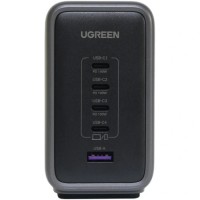 Мережевий зарядний пристрій (настільна зарядка) Ugreen Nexode CD333 300 Вт, 5 портів