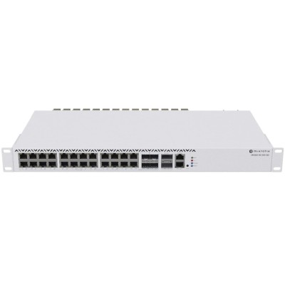 Керований комутатор (мережевий свіч) Mikrotik CRS326-4C+20G+2Q+RM 20x2.5G, 4x10G, 2x40G