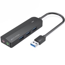 USB-хаб (концентратор USB) Vention CHIBF 3 порти USB 3.0, кабель 1 м